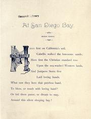 Cover of: At San Diego Bay