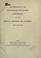 Cover of: The celebration of the two hundred and fiftieth anniversary of the Royal Society of London, July 15-16, 1912.