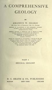 Cover of: A comprehensive geology.