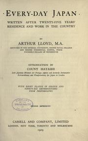 Cover of: Every-day Japan by Lloyd, Arthur