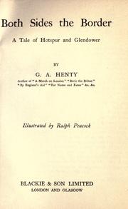 Cover of: Both sides the border by G. A. Henty, G. A. Henty