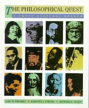 Cover of: The philosophical quest by Gail M. Presbey, Karsten J. Struhl, Richard E. Olsen