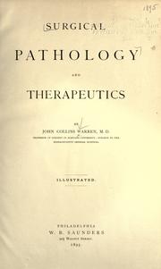 Cover of: Surgical pathology and therapeutics