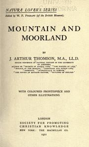 Cover of: Mountain and moorland
