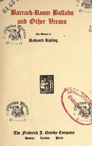 Cover of: The works of Rudyard Kipling. by Rudyard Kipling