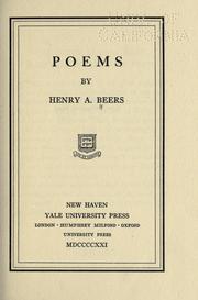 Cover of: Poems.