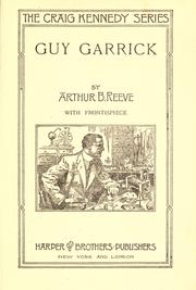 Cover of: Guy Garrick