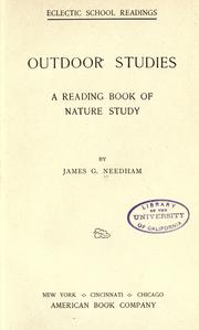 Cover of: Outdoor studies: a reading book of nature study