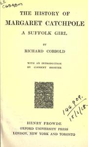 Cover of: The history of Margaret Catchpole: a Suffolk girl