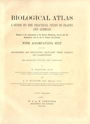 Cover of: Biological atlas by McAlpine, Daniel.
