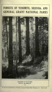 Cover of: Forests of Yosemite, Sequoia, and General Grant National Parks. by C. L. Hill