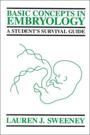 Cover of: Basic Concepts in Embryology by Lauren J. Sweeney