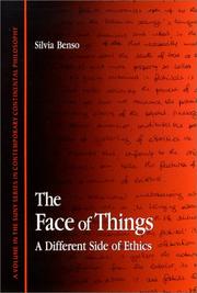 Cover of: The Face of Things by Silvia Benso