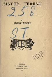 Cover of: Sister Teresa. by George Moore
