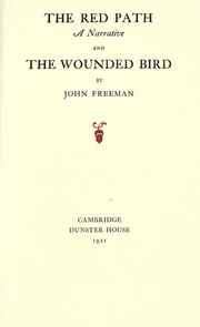 Cover of: The red path by Freeman, John, Freeman, John