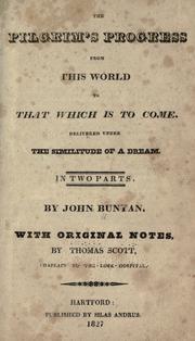 Cover of: The pilgrim's progress from this world to that which is to come by John Bunyan