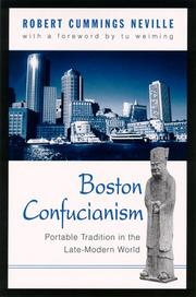 Boston Confucianism by Robert Cummings Neville