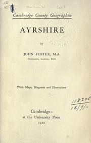 Cover of: Ayrshire.