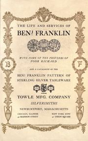 Historical publications of the Towle mfg. company .. by Towle Mfg. Company.