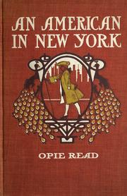 Cover of: American in New York: a novel of to-day
