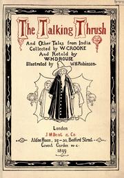 Cover of: The talking thrush by William Crooke