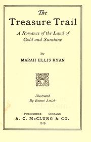 Cover of: The treasure trail by Marah Ellis Martin Ryan