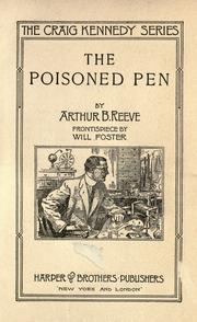 Cover of: The poisoned pen. by Arthur B. Reeve