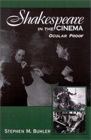 Cover of: Shakespeare in the Cinema by Stephen M. Buhler