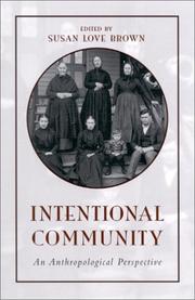 Cover of: Intentional Community by Susan Love Brown