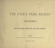 Cover of: The Pike's Peak region, Colorado by Charles S. Lee