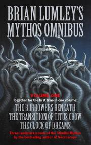 Cover of: Brian Lumley's Mythos Omnibus No 1