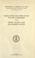Cover of: Regulations and instructions for the government of the United States Coast and geodetic survey.
