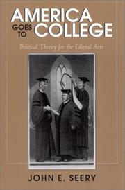 Cover of: America Goes to College by John E. Seery