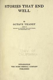 Cover of: Stories that end well by Octave Thanet