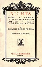 Nights by Elizabeth Robins Pennell