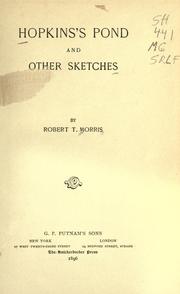 Cover of: Hopkin's pond and other sketches.