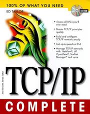Cover of: TCP/IP complete | Ed Taylor