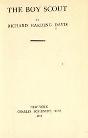 Cover of: The boy scout by Richard Harding Davis