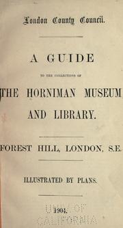 Cover of: A guide to the collections ...
