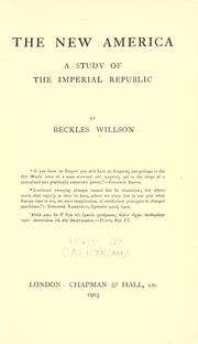 Cover of: The new American: a study of the imperial republic.