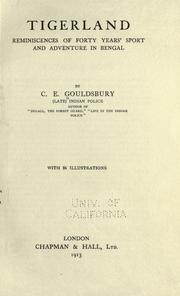 Cover of: Tigerland by Charles Elphinstone Gouldsbury