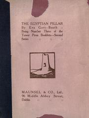 The Egyptian pillar by Eva Gore-Booth