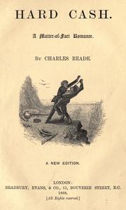 Cover of: Hard cash. by Charles Reade
