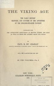 Cover of: The viking age by Paul B. Du Chaillu