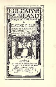 Cover of: Lullaby-land by Eugene Field