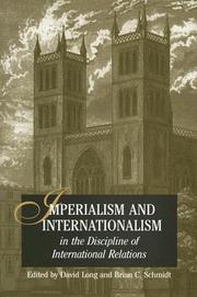 Cover of: Imperialism And Internationalism in the Discipline of International Relations (Suny Series in Global Politics)