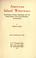 Cover of: American inland waterways, their relation to railway transportation and to the national welfare: their creation, restoration, and maintenance.