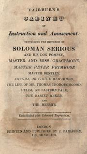 Cover of: Fairburn's cabinet of instruction and amusement by 