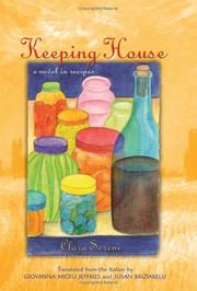 Cover of: Keeping House: A Novel In Recipes (Suny Series, Women Writers in Translation)