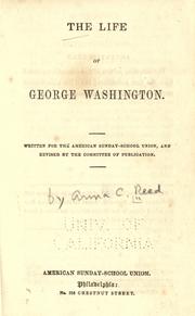 Life of George Washington by Anna C. Reed